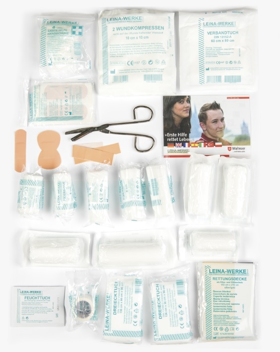 LARGE 43-PIECE FIRST AID SET LEINA - DARK COYOTE - 1 | YEO